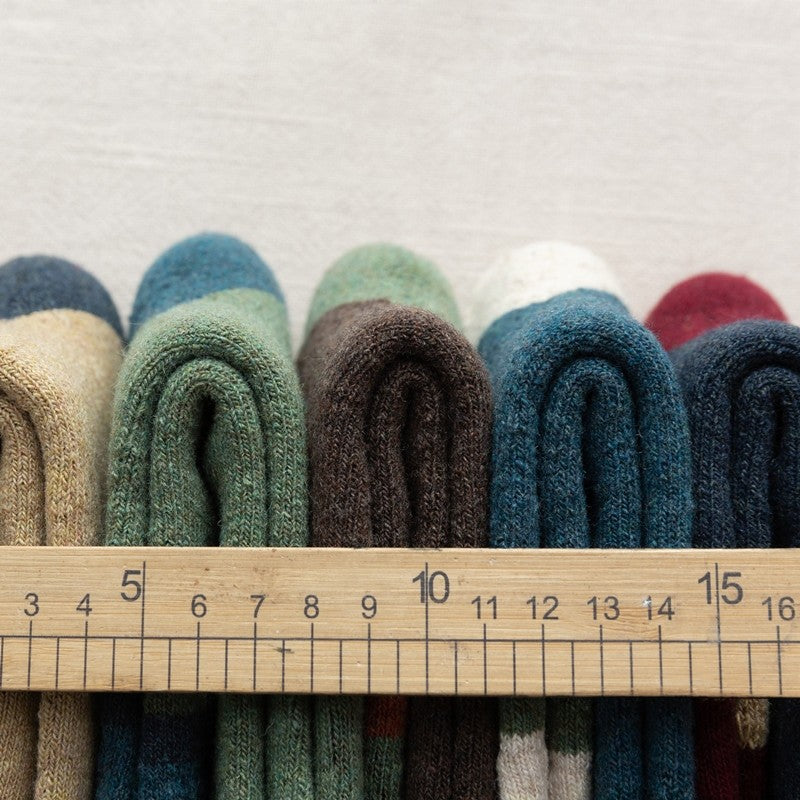 Simple Thick Wear-Resisting Mid-Calf Length Sock(A Set Of Five Pairs)