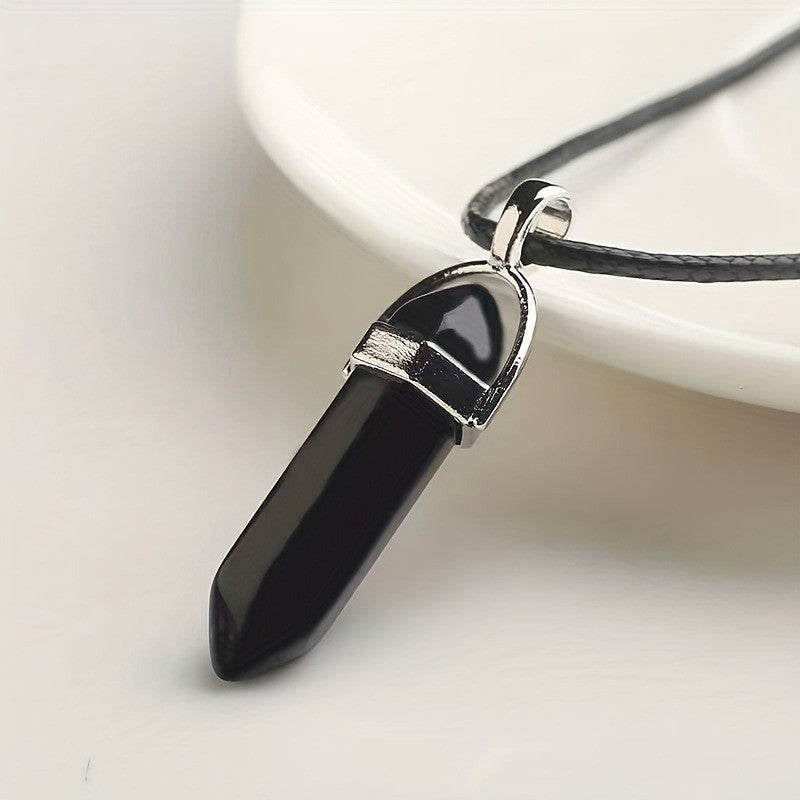 Hexagonal Pendant Necklace