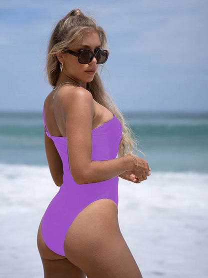 Summer Women Bikini One-Piece Swimsuit