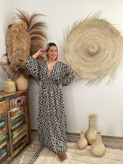 Summer Backless Long Vacation Dresses