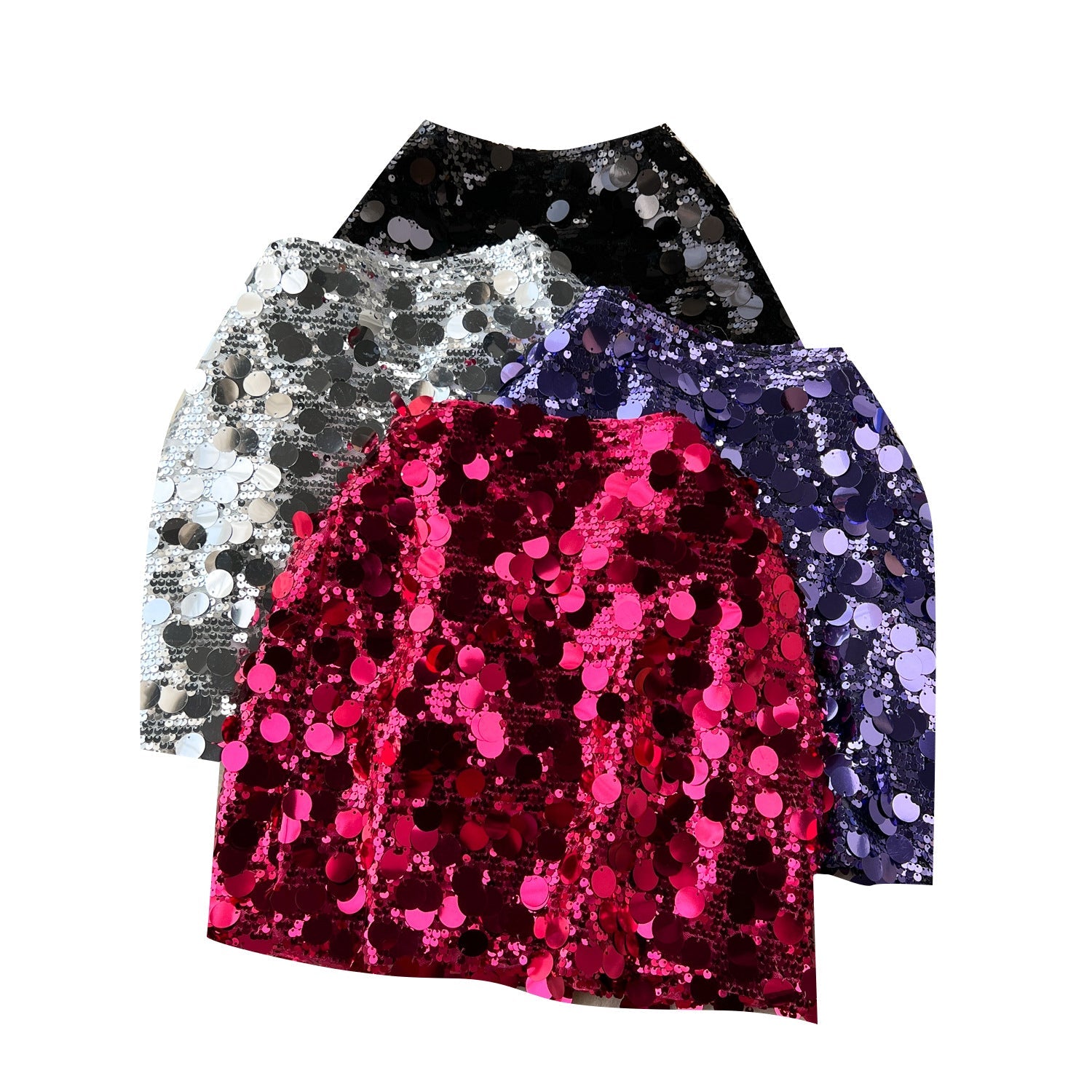 Sexy Sequined Summer A Line Mini Skirts