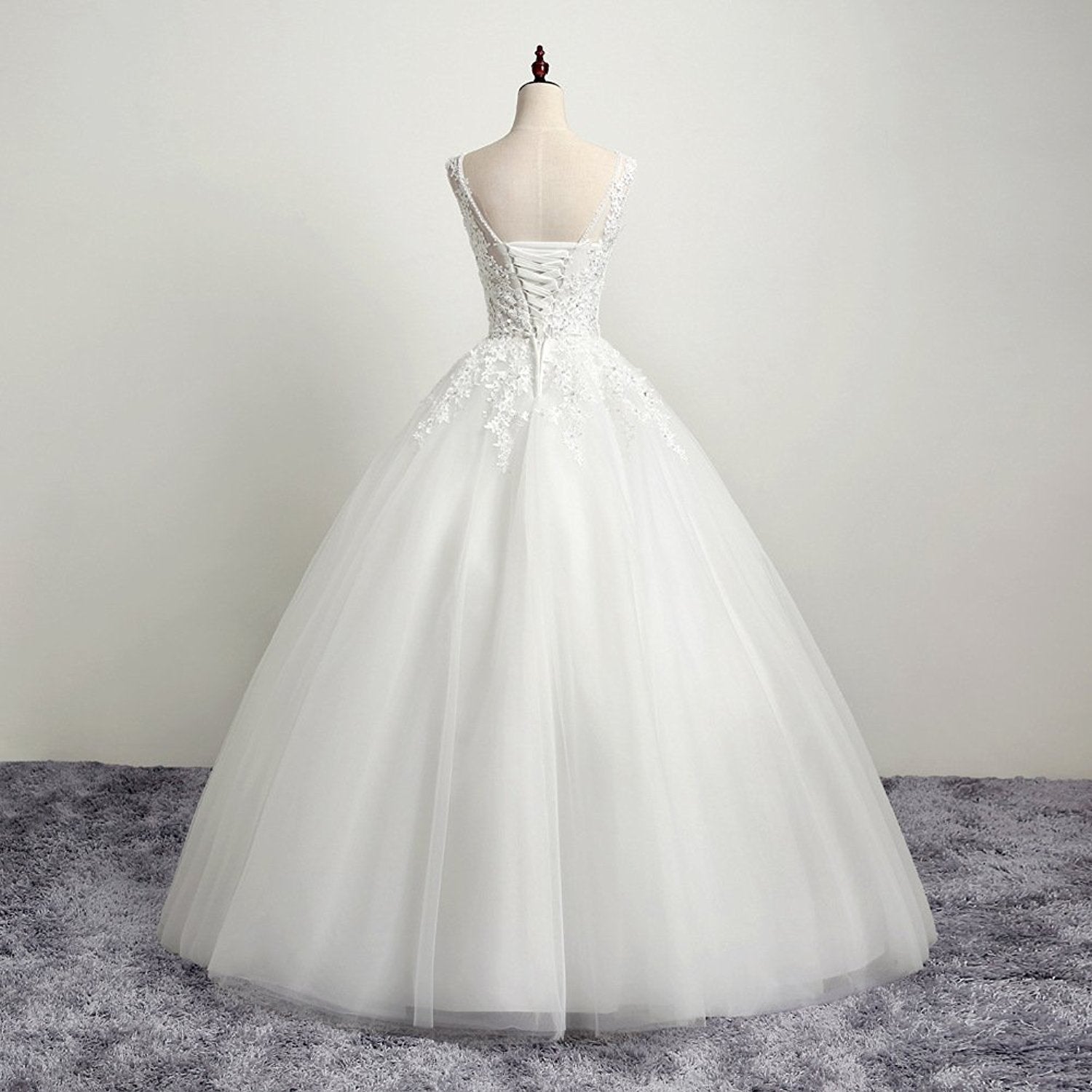 Princess High Waist Plus Sizes Wedding Dresses