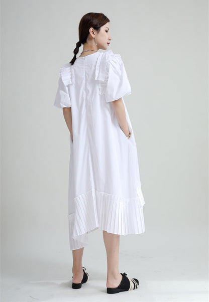 Elegant Irregular Girls Summer Long Dresses-Dresses-Free Shipping at meselling99