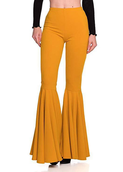 Sexy High Waist Mermaid Flare Pants