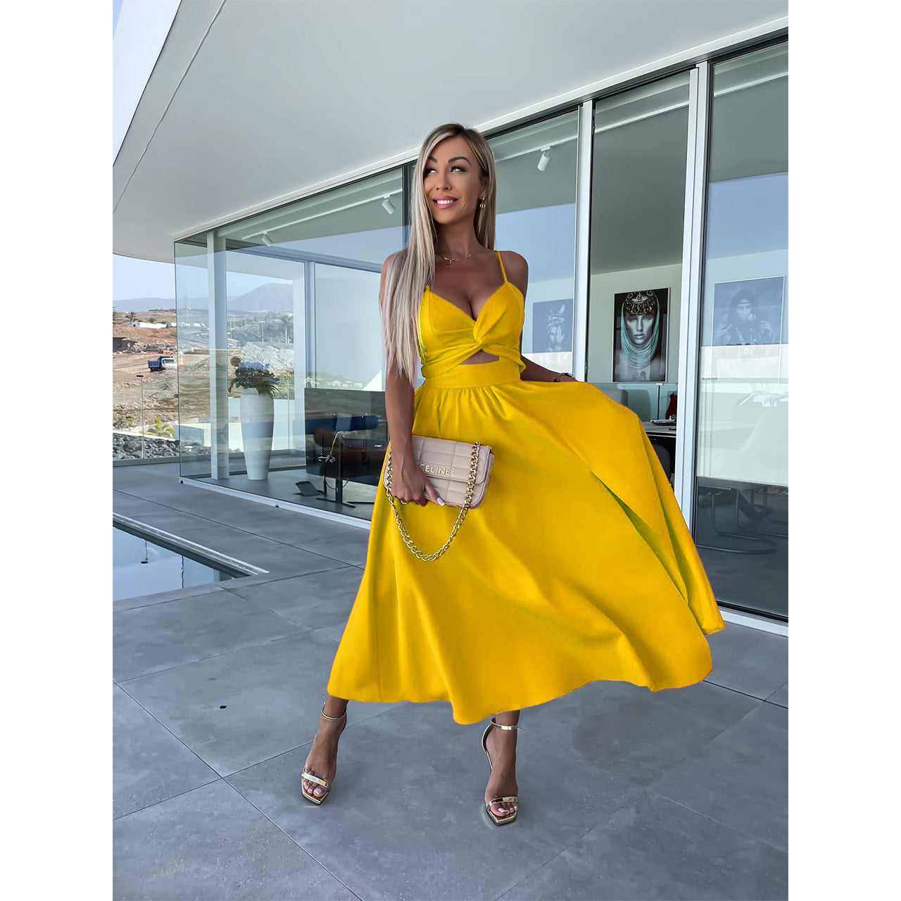 Sexy Summer Split Front Long Dresses-Dresses-Free Shipping at meselling99