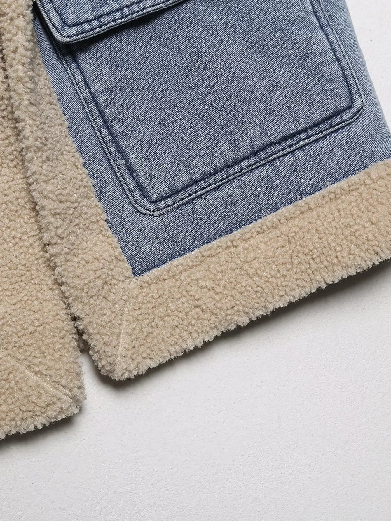 Fashion 2 in 1 Woolen Jacket Vest for Women