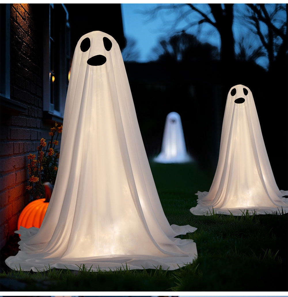 Glowing Ghost Decor - Halloween Porch & Yard Prop