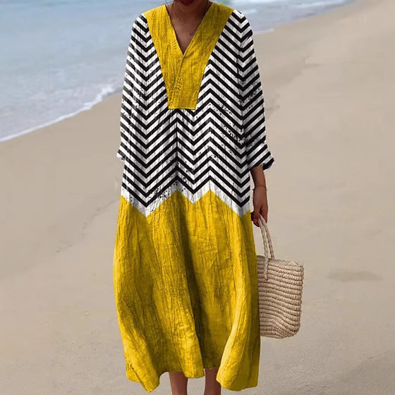 Women's Long Sleeve Shirt Dress