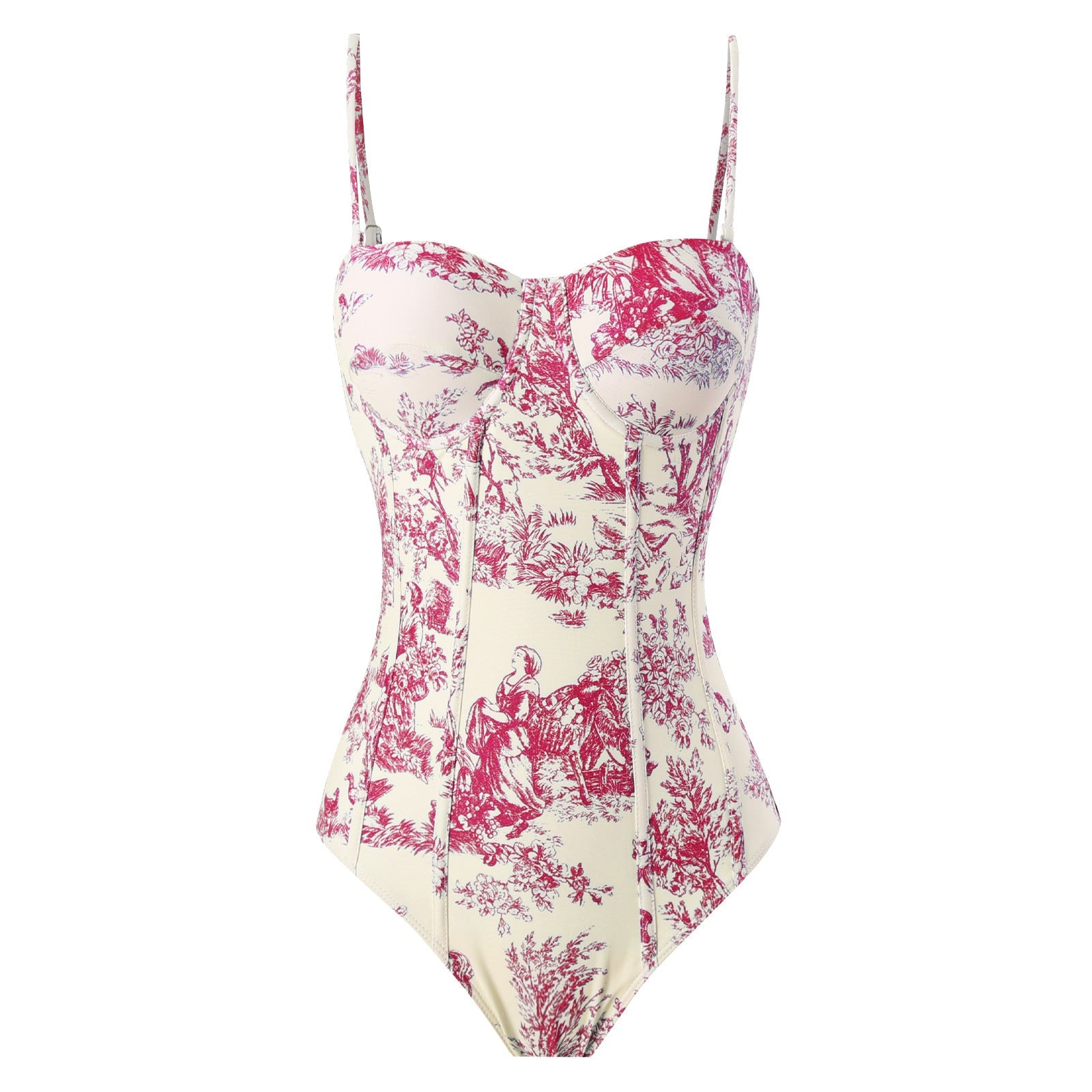 Women's One-Piece Swimsuit with Cover-Up