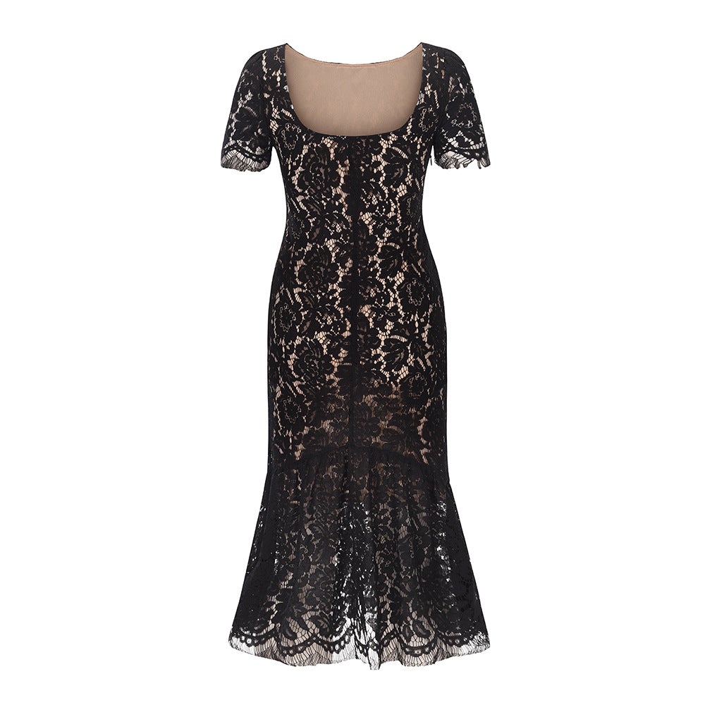 Sexy Backless Elegant Lace Dresses for Women--Free Shipping at meselling99