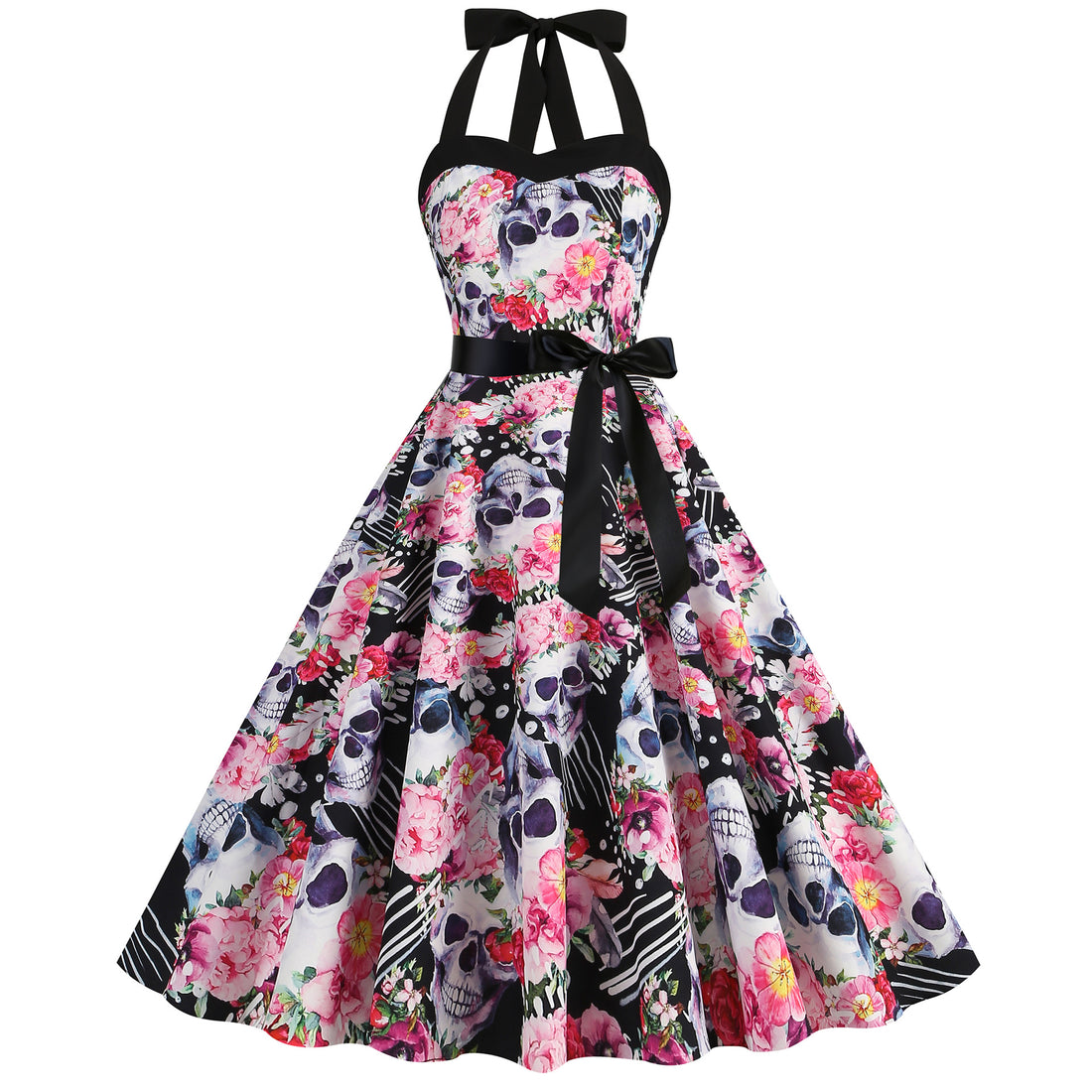 Elegant Vintage Halloween Dress