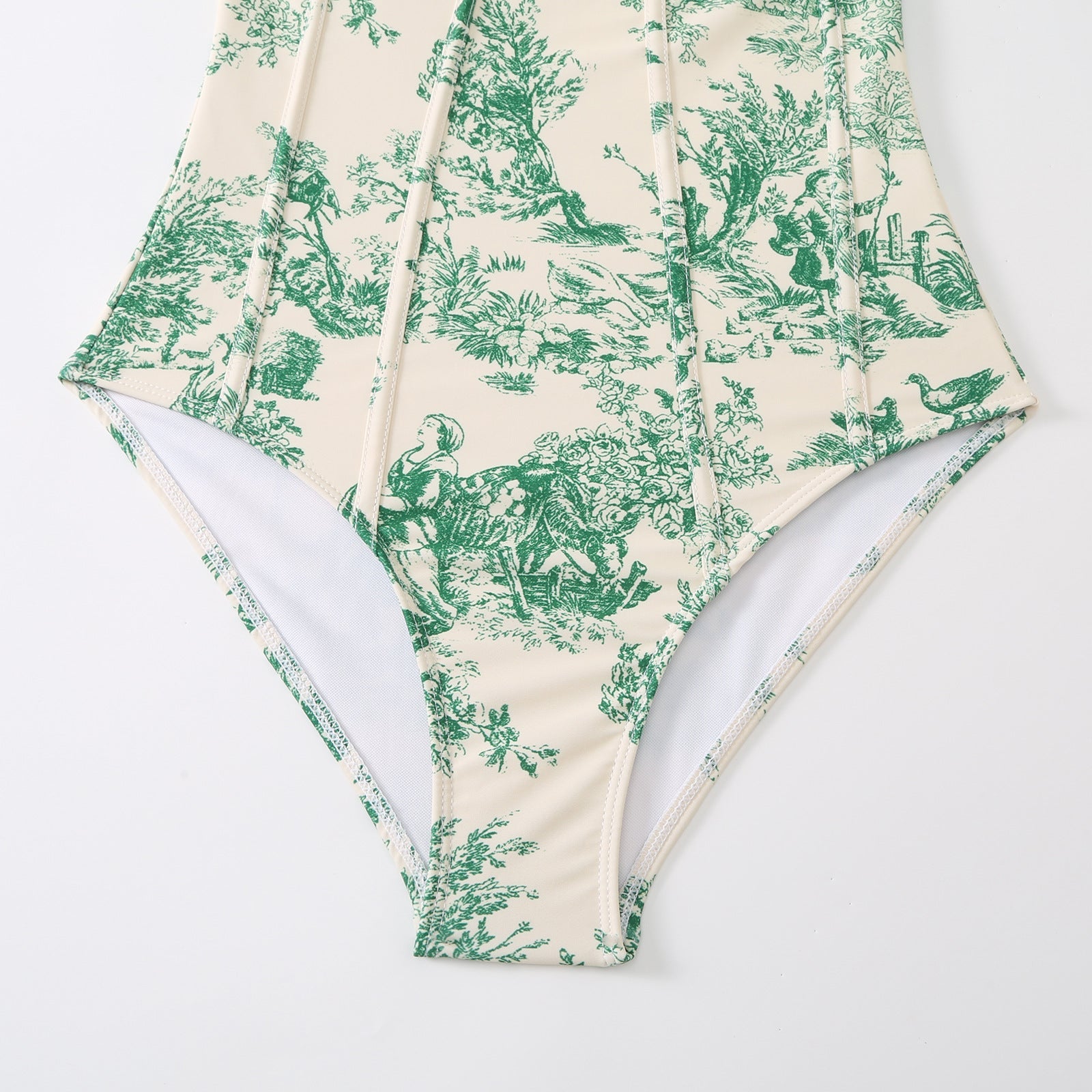 Women's One-Piece Swimsuit with Cover-Up