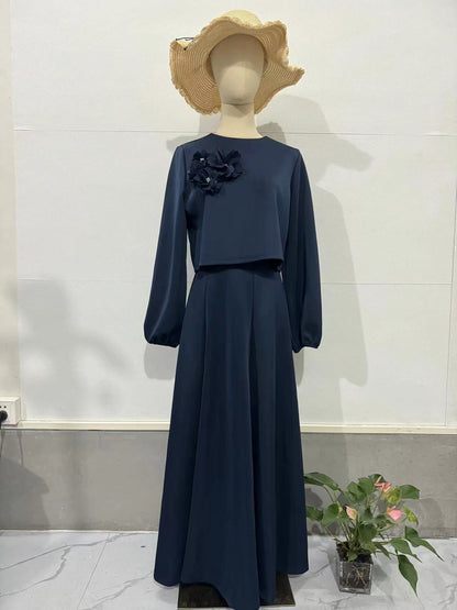 Middle East Women Two Pieces Dresses Sets