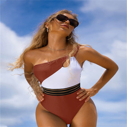 Summer Women Bikini One-Piece Swimsuit