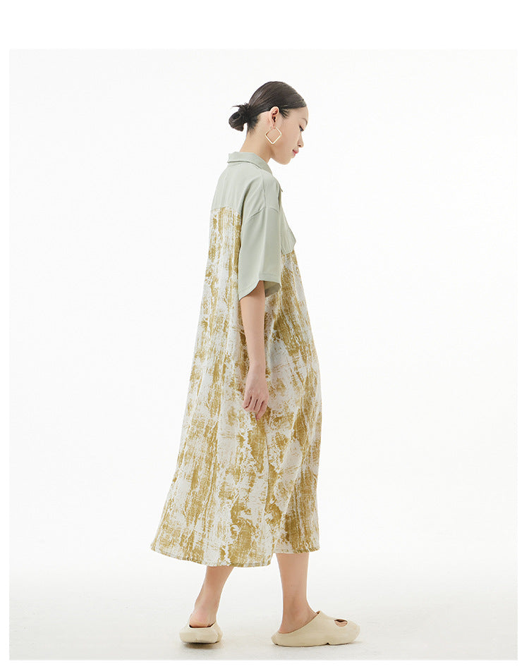 Summer Plus Sizes Long Shirts Dresses-Dresses-Free Shipping at meselling99