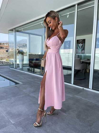 Sexy Summer Split Front Long Dresses-Dresses-Free Shipping at meselling99