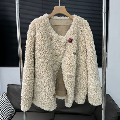 Fashion Faux Fur Women Jacket Coats