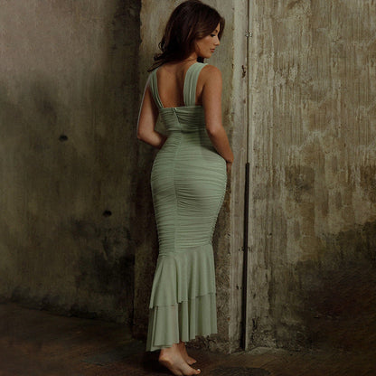 Women's Sleeveless Bodycon Mermaid Dress