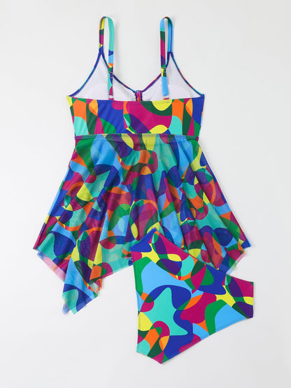 Plus Size High-Waisted Bikini  Suits