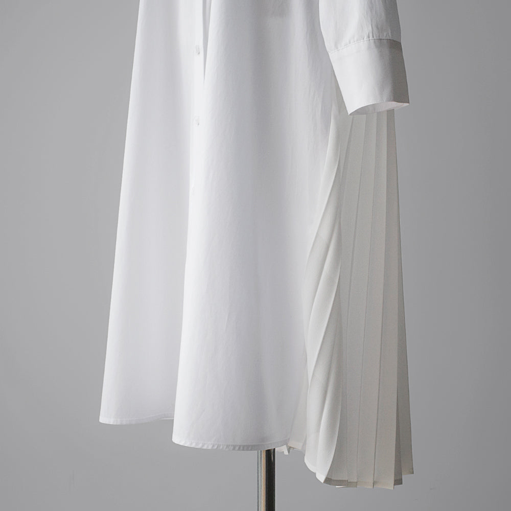 Classy Women Plus Sizes Pleated Long Shirt Dresses-Cozy Dresses-Free Shipping at meselling99