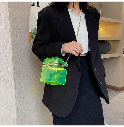 Summer Beach Pvc Jelly 3D Small Shoulder Bags-STYLEGOING