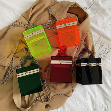 Summer Beach Pvc Jelly 3D Small Shoulder Bags-STYLEGOING