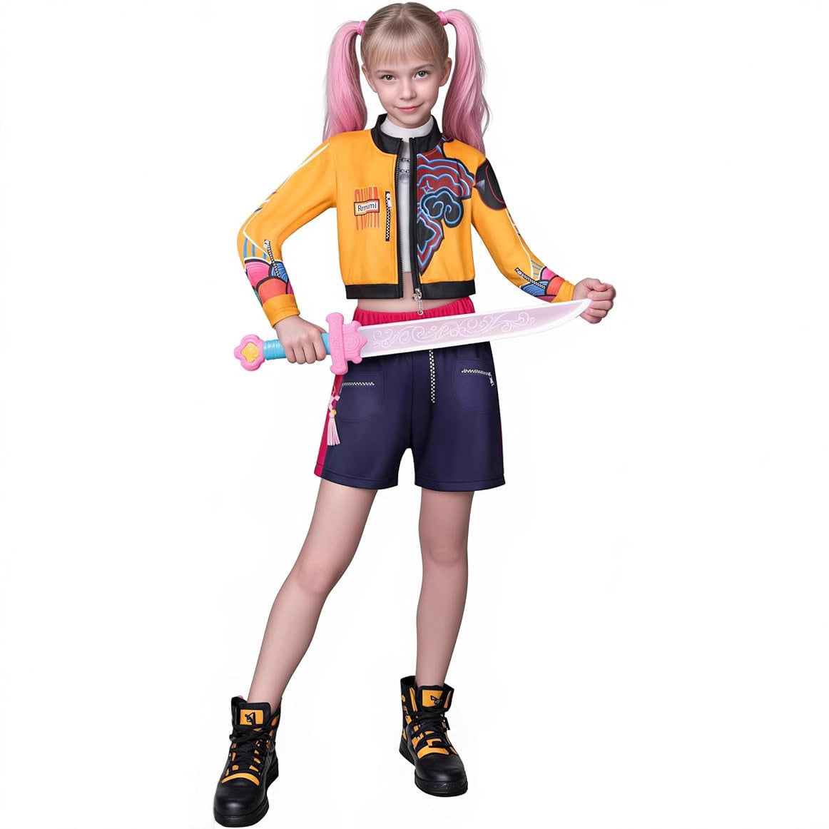 Halloween K-POP Exorcist Girl Squad Anime Cosplay Costume