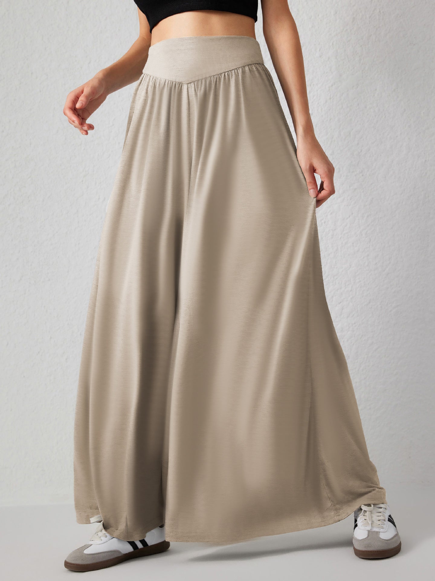 omen's High-Waisted Loose Dance Pants