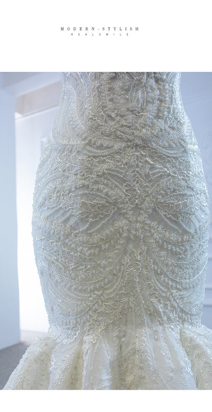 Sexy One Shoulder Mermaid Wedding Dresses