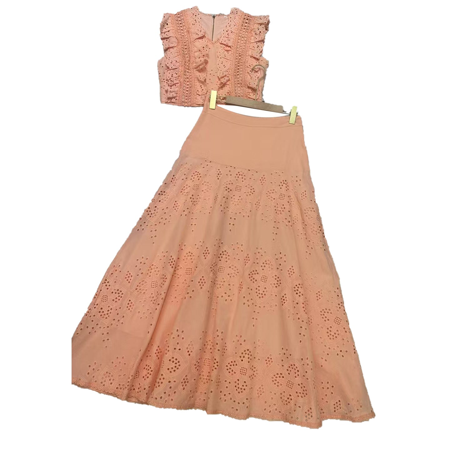 Designed Vacation Style Beach Dress Set