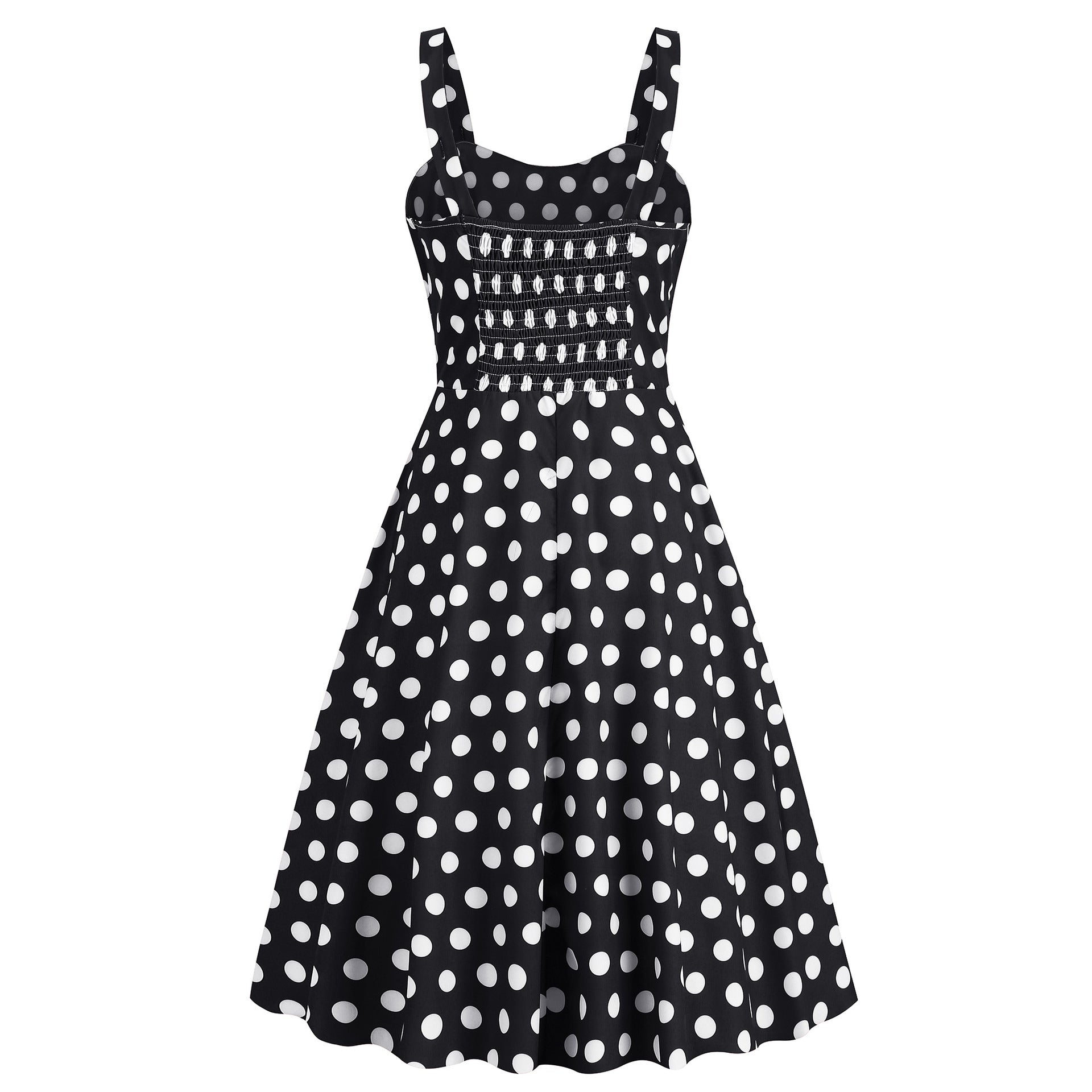Summer Floral Sundress for Women - Slim Fit Strappy Dress with Cute Print