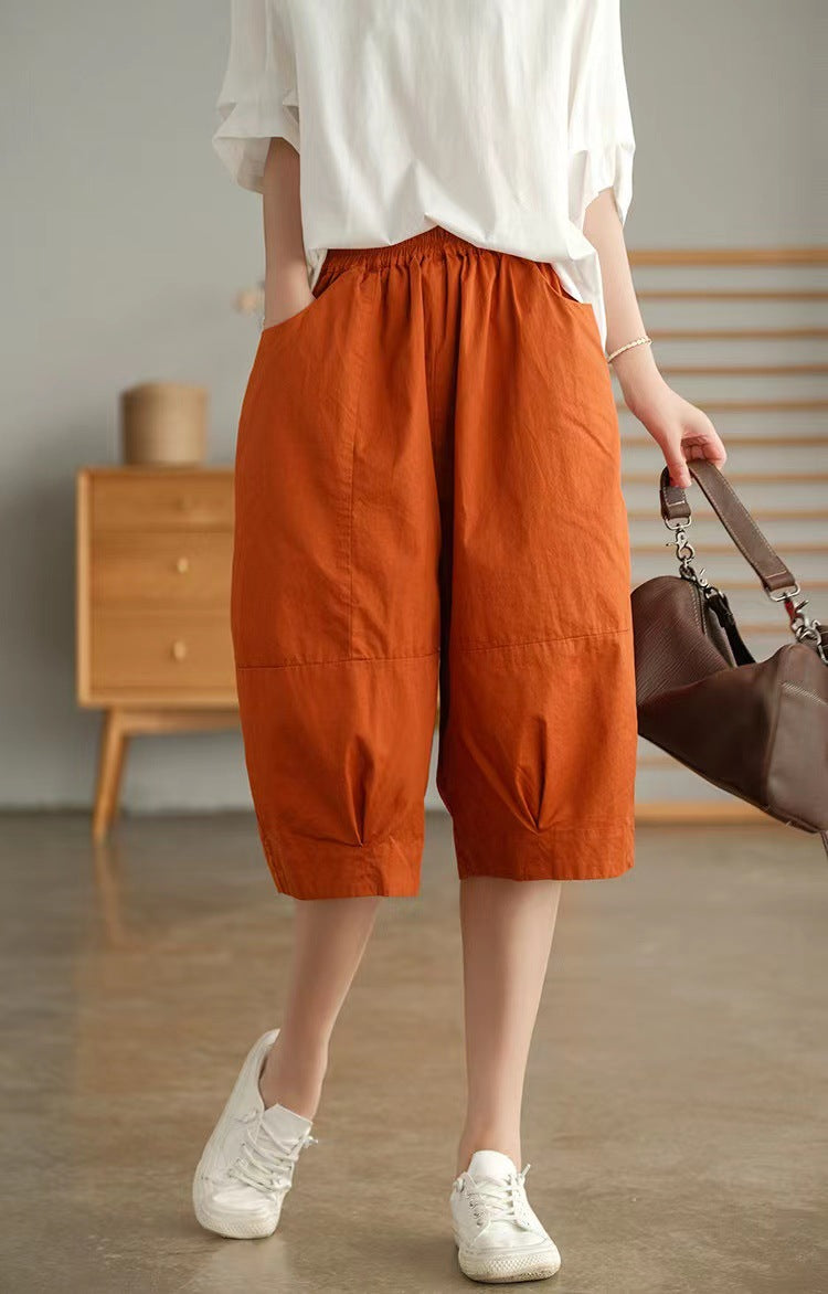 Women's Summer Shorts Over-the-Knee & 3/4 Length Shorts