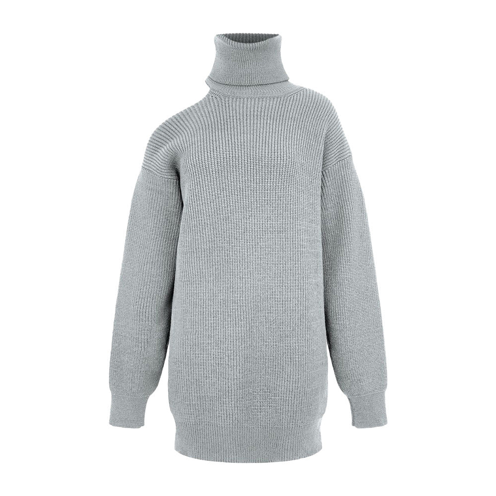 Off-the-Shoulder Cowl Neck Sweater