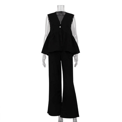 Women's Cotton Vest & Pants Set