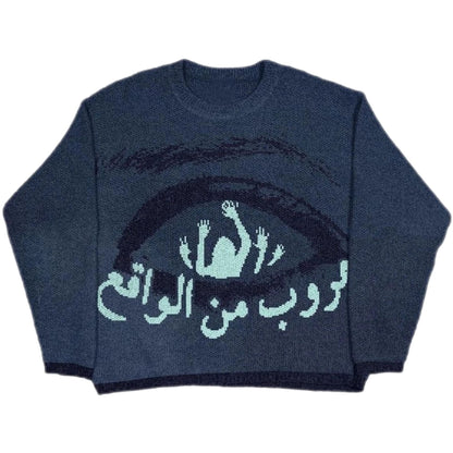 Casual Oversized Round Neck Sweater for Women