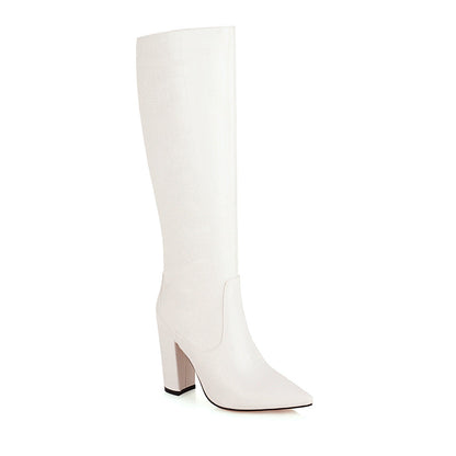 Fashion Peep Toe Plus Sizes Boots for Women