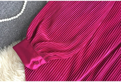 Fashion Candy Colors Long Sleeves Shirts & Elastic Long Pants