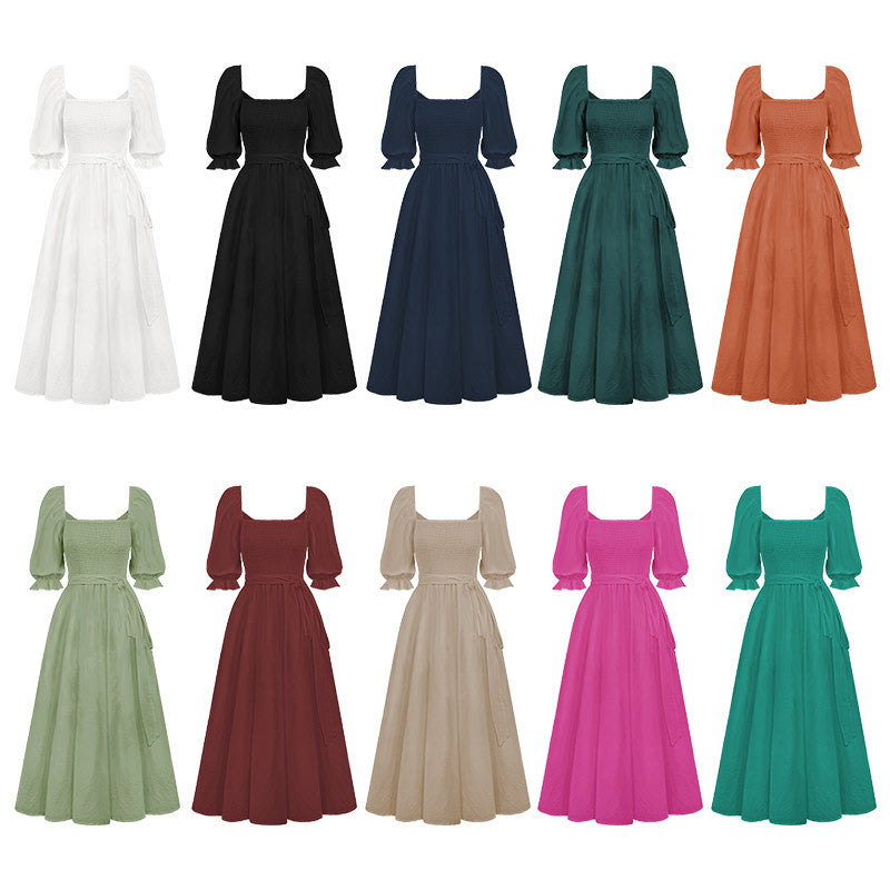 Elegant Long Sleeves Fall Dresses