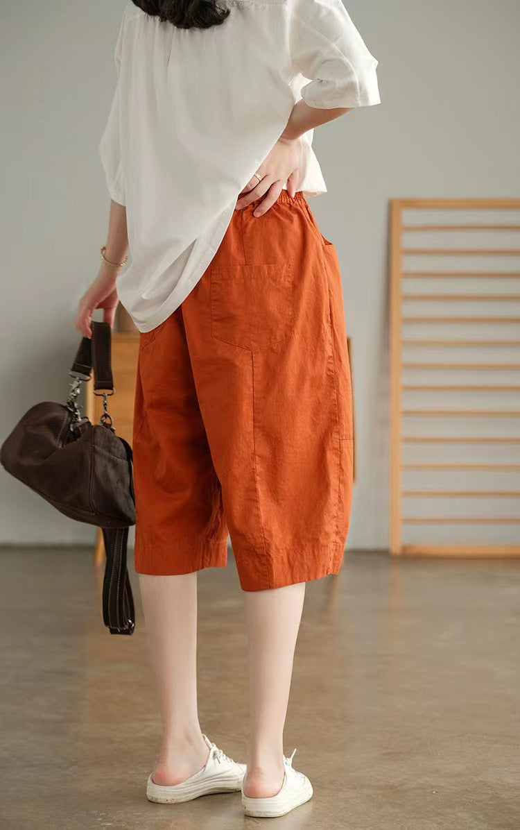 Women's Summer Shorts Over-the-Knee & 3/4 Length Shorts