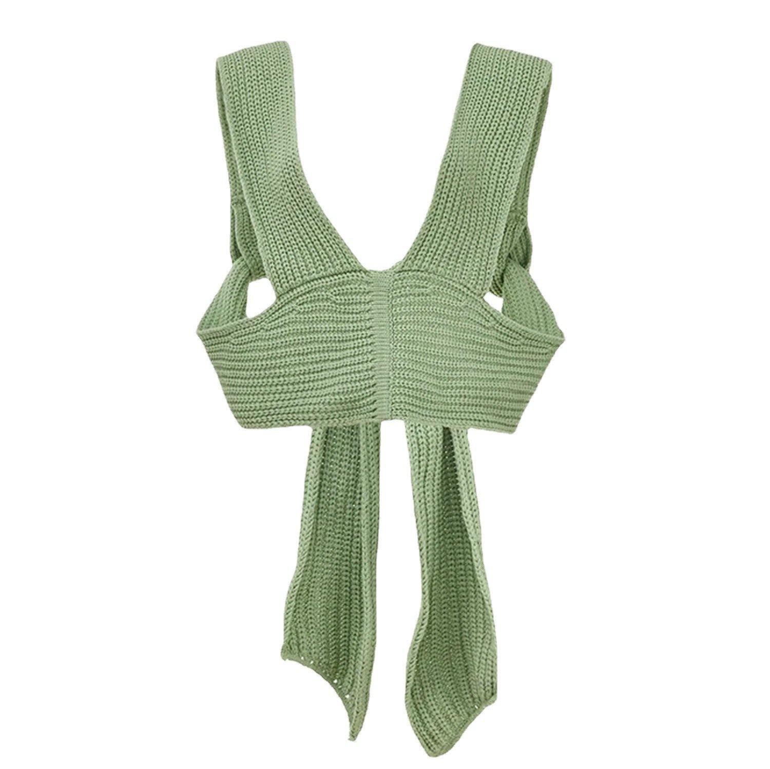 DIY Knitting Bangdage Tops-STYLEGOING