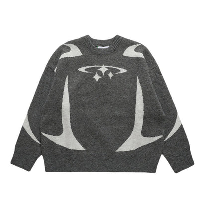 Casual Oversized Round Neck Sweater for Women