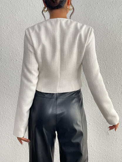 Fashion Irregular Bow Long Sleeves Blazers