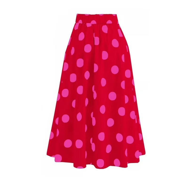 Butterfly Knot Round Skirt One-Piece Swimsuit
