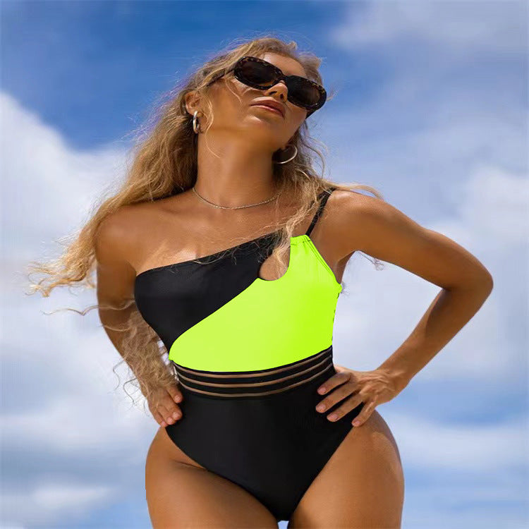 Summer Women Bikini One-Piece Swimsuit