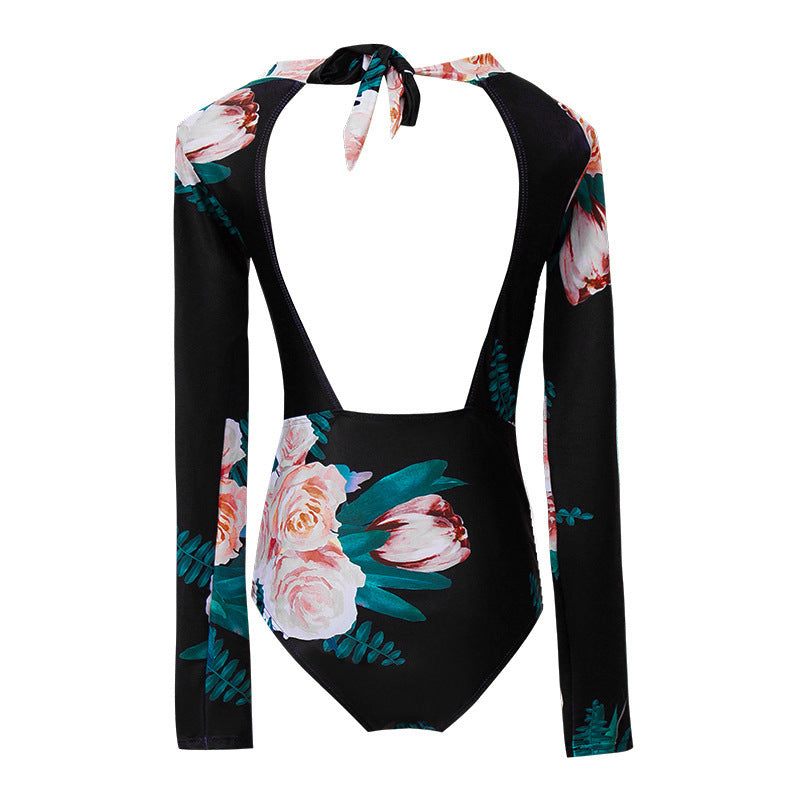 Sexy Backless Long Sleeves Wet Suits for Women