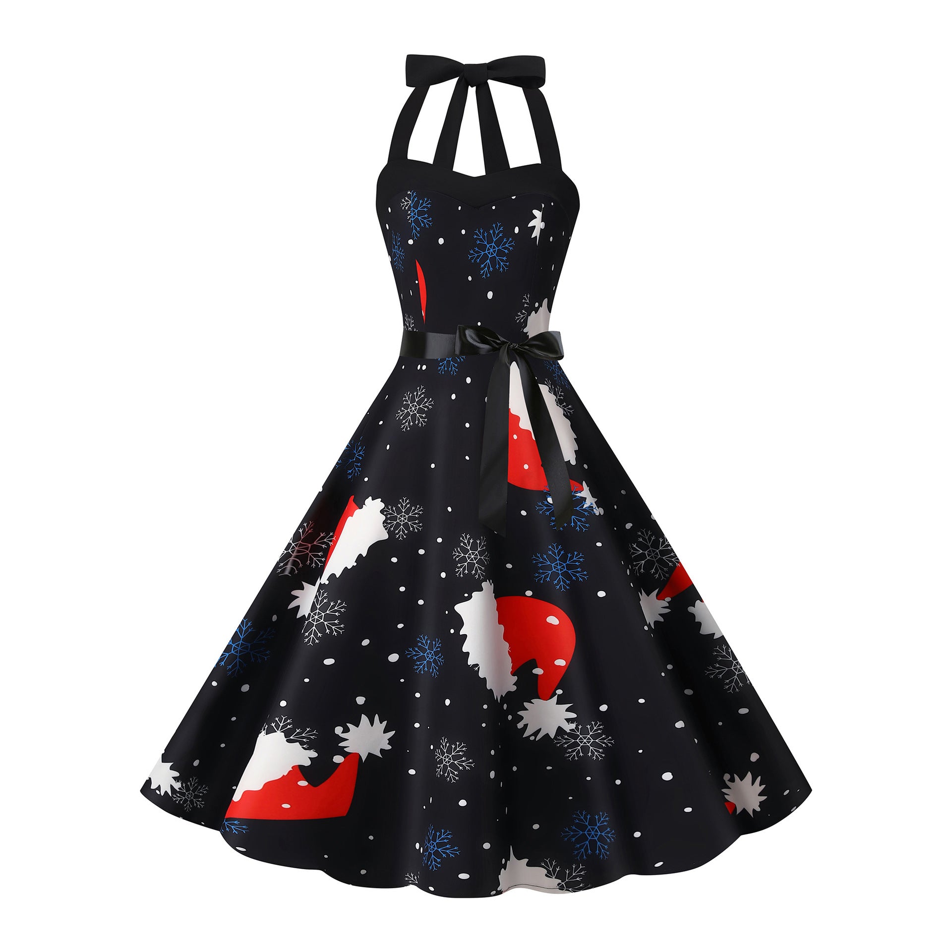 Elegant Audrey Hepburn-Inspired Vintage Dress