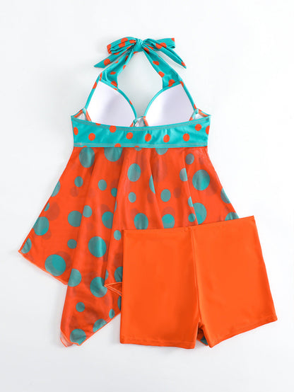 Sexy Polk Dot Two Pieces Women Bikini Swimsuits