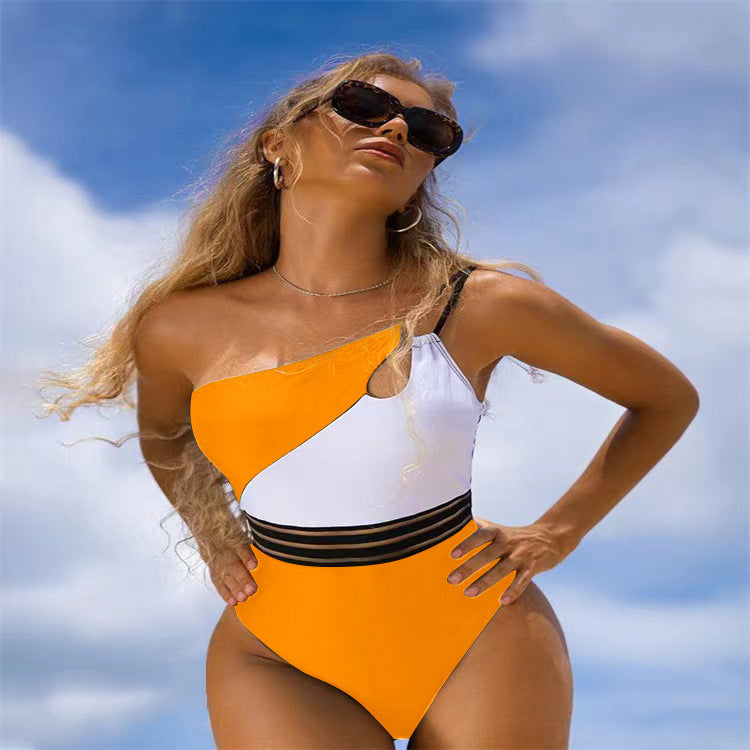 Summer Women Bikini One-Piece Swimsuit