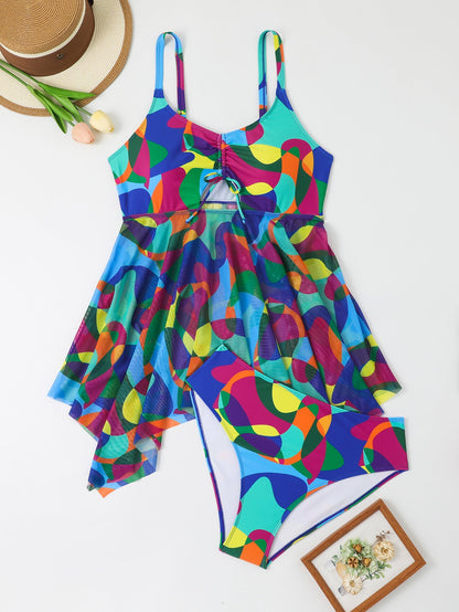 Plus Size High-Waisted Bikini  Suits