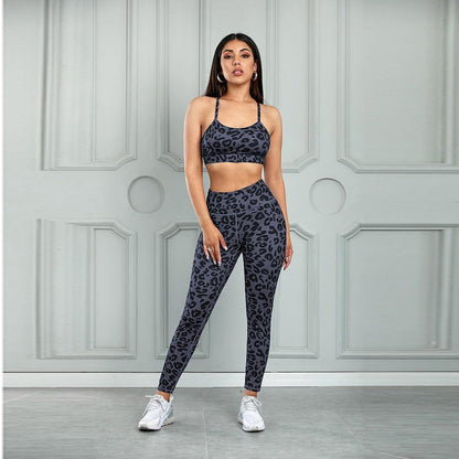 New Fashion High Waist Yoga Sports Suits-STYLEGOING